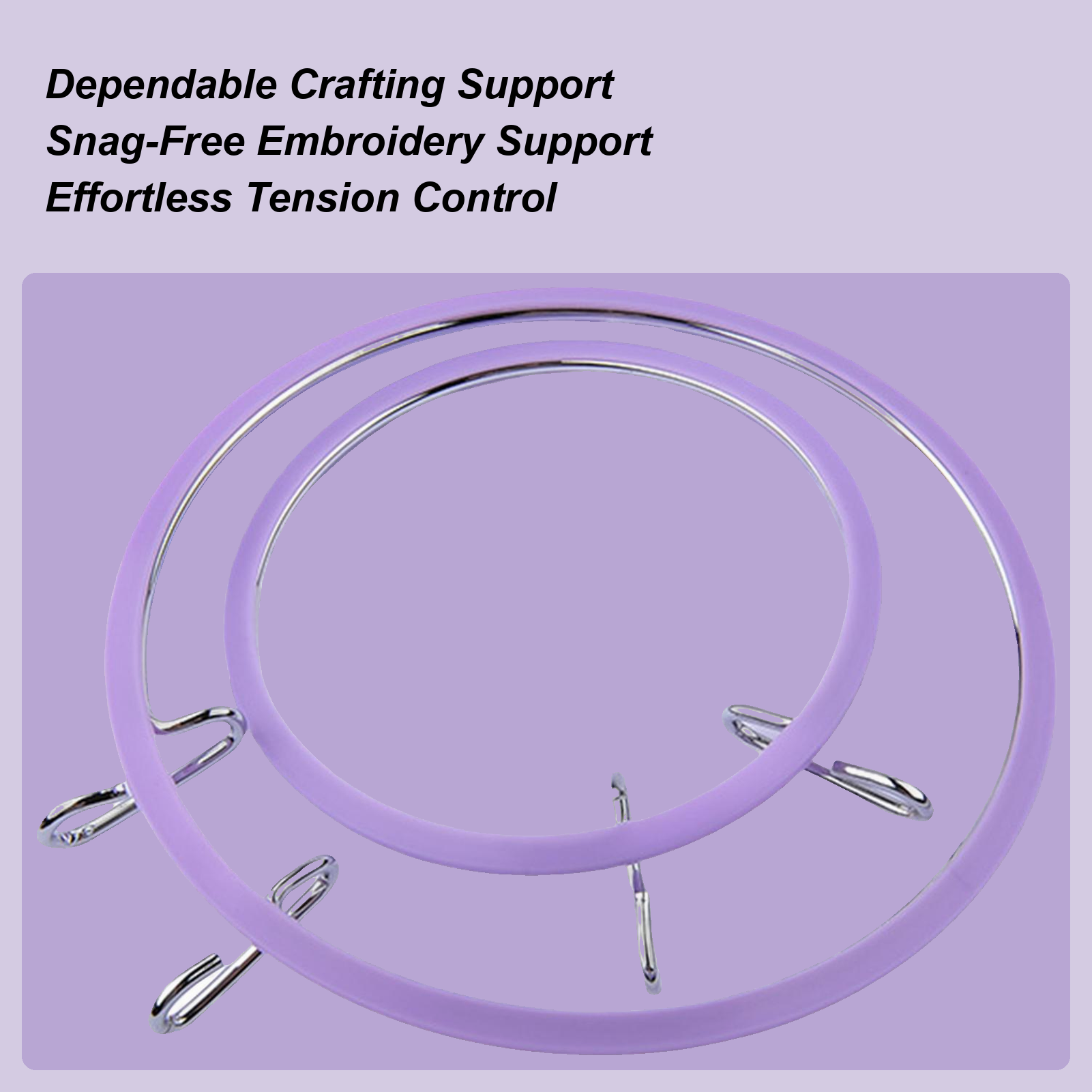 Art Craft Accessories - Hoop For Cross Stitching Metal Spring