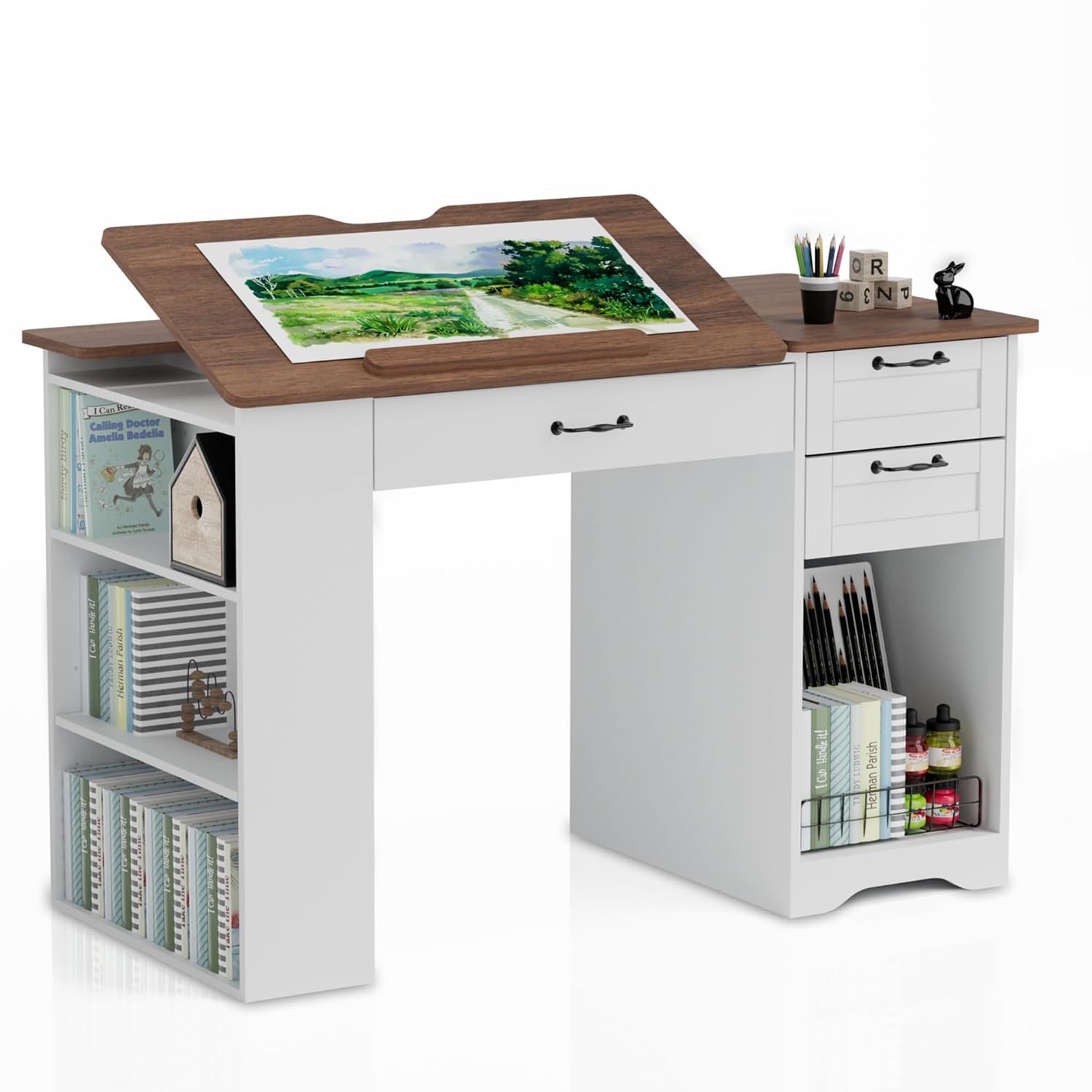Art & Craft Teacher Vacancy - Drafting Table with Storage Cabinet &
