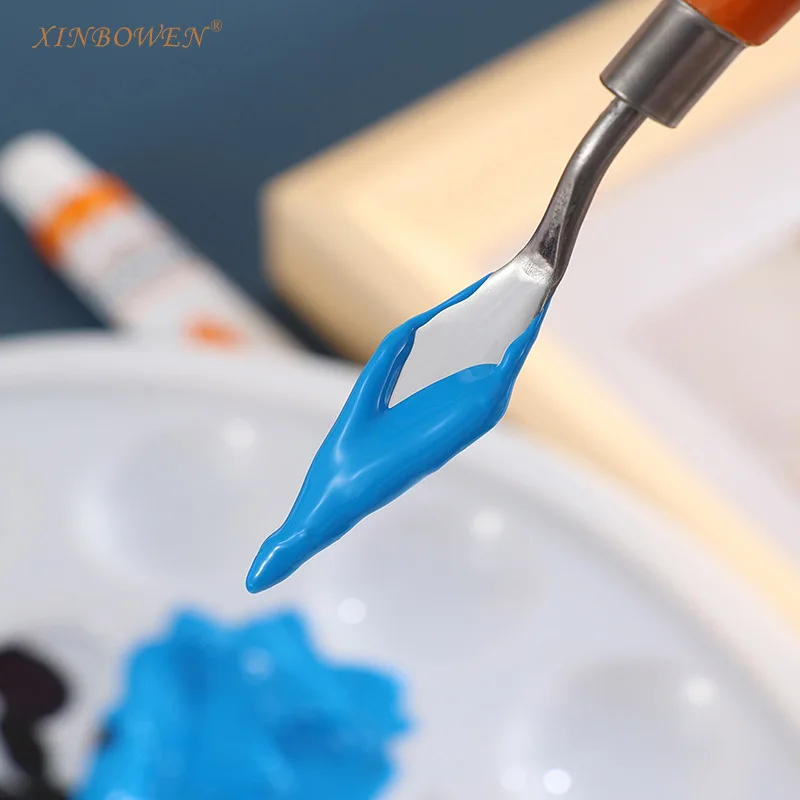 Painting Knife Palette - 3 Pieces Palette Knife Set Stainless