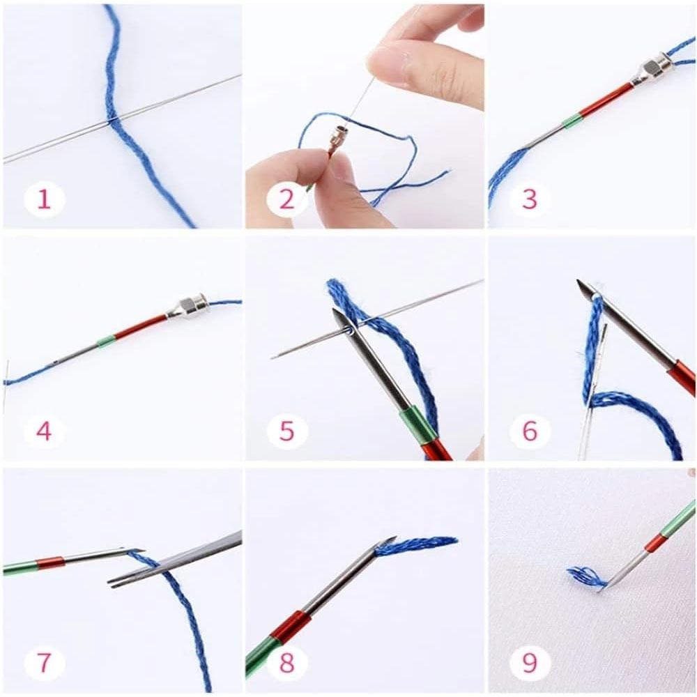 1set Punch Needle Tool Kit Emb - đánh giá và giá Punch Needle Kit