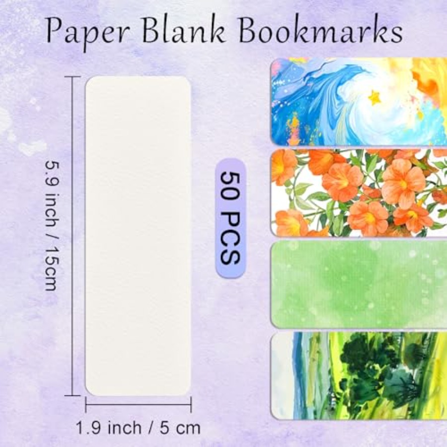 50 PCS Watercolor Blank Bookma - đánh giá và giá School Of Art X Craft