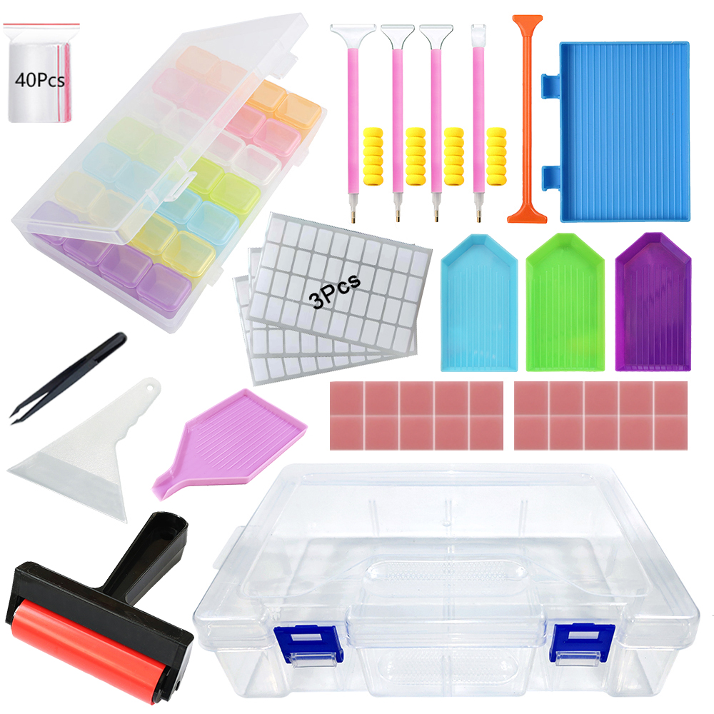 Diamond Painting Tools Kit wit - đánh giá và giá Diamond Painting Kit