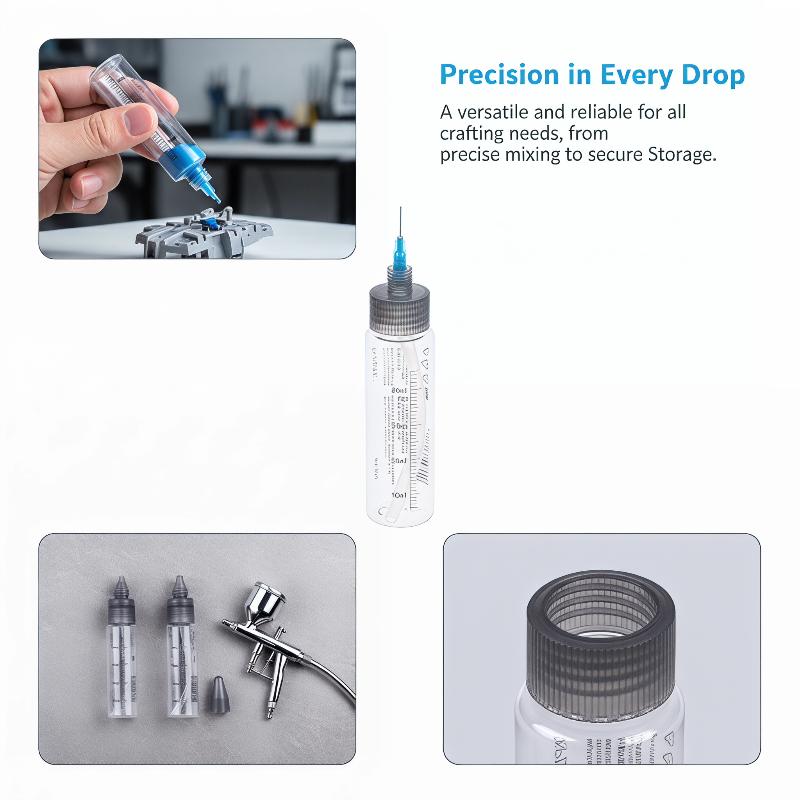 3Pcs Airbrush Mixing Bottle Qu - đánh giá và giá Art Craft Hobbies