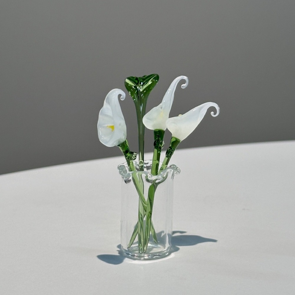 1 PC Handmade Glass Floral Bou - đánh giá và giá Art Craft Furniture