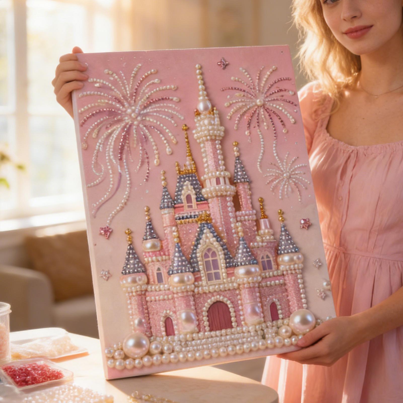 DIY Pearl Painting Kit Beaded  - đánh giá và giá Art Craft For Adults