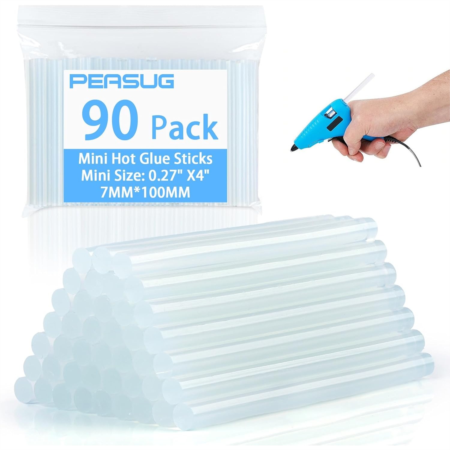 90 Pcs Mini Hot Glue Sticks Bu - đánh giá và giá School Of Art X Craft