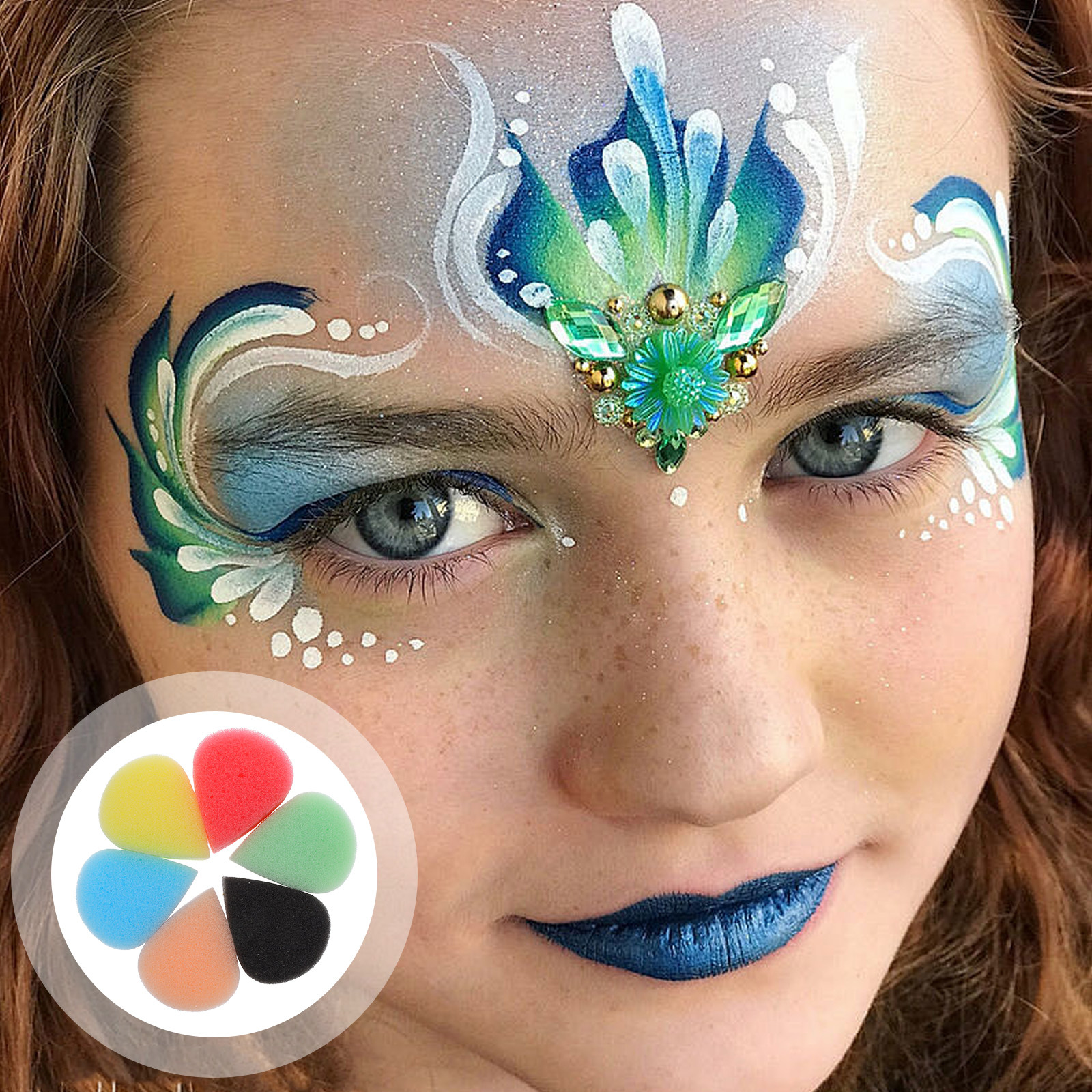 6Pcs Children Face Painting Sp - đánh giá và giá Art Craft Class