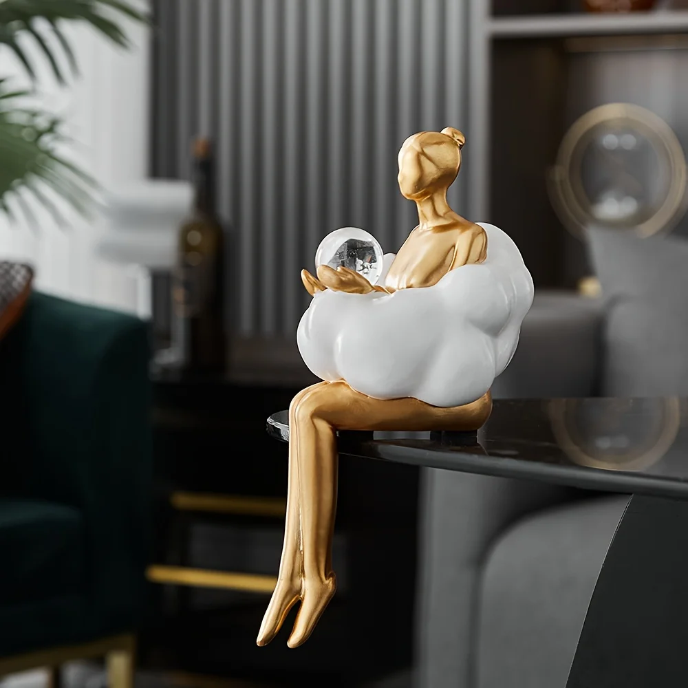 Cloud Girl Sculpture Abstract  - đánh giá và giá Art Craft Furniture