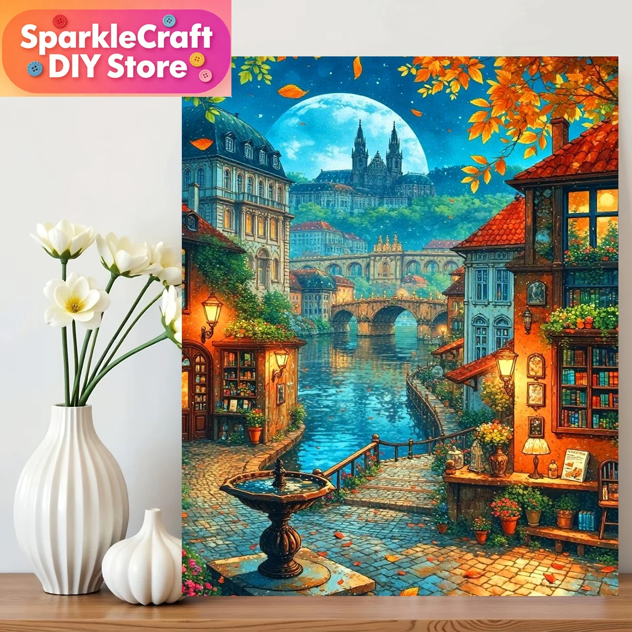 1pc frameless  Diamond Paintin - đánh giá và giá Art Craft Hobbies