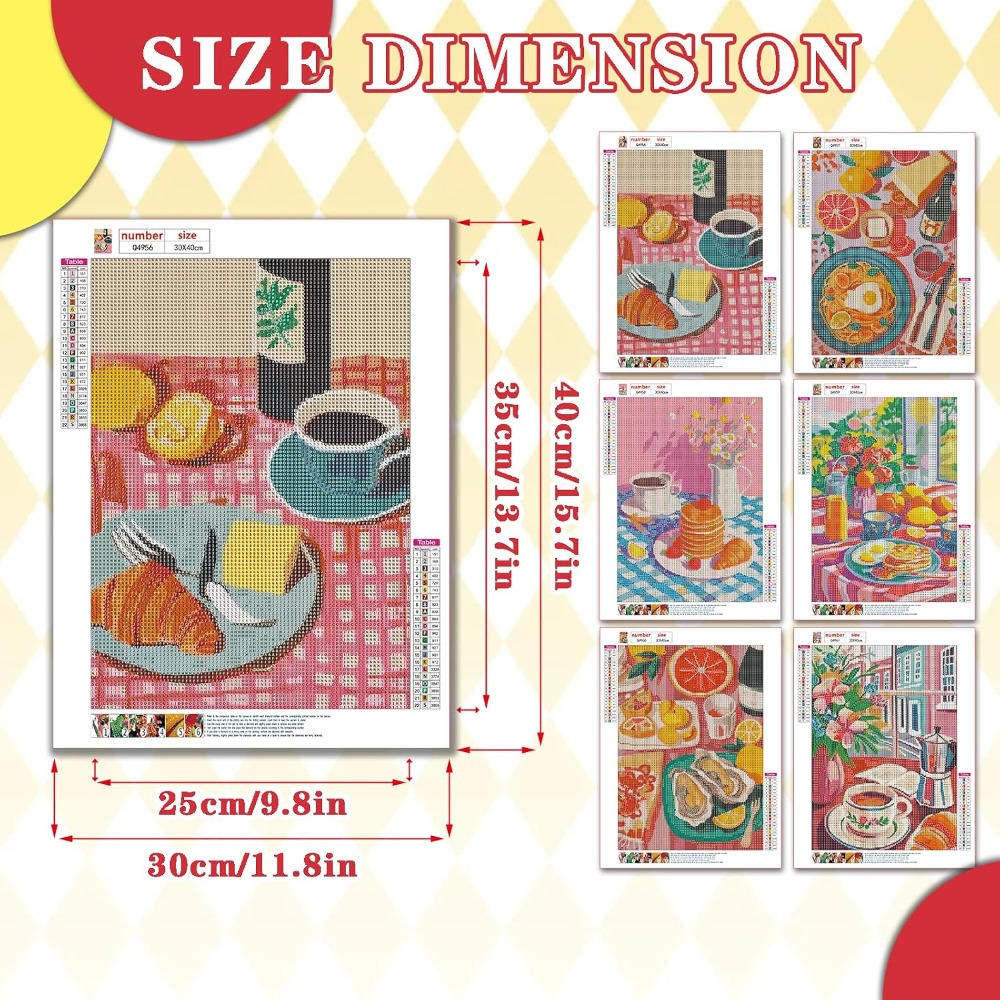 6 Pack 5D Diamond Painting Kit - đánh giá và giá Diamond Painting Kit