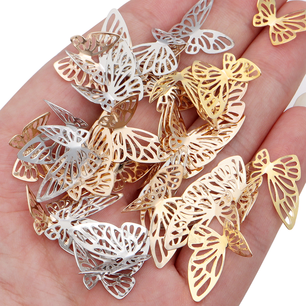 50-100pcs/lot 19x17mm Metal Ir - đánh giá và giá Art Craft Accessories