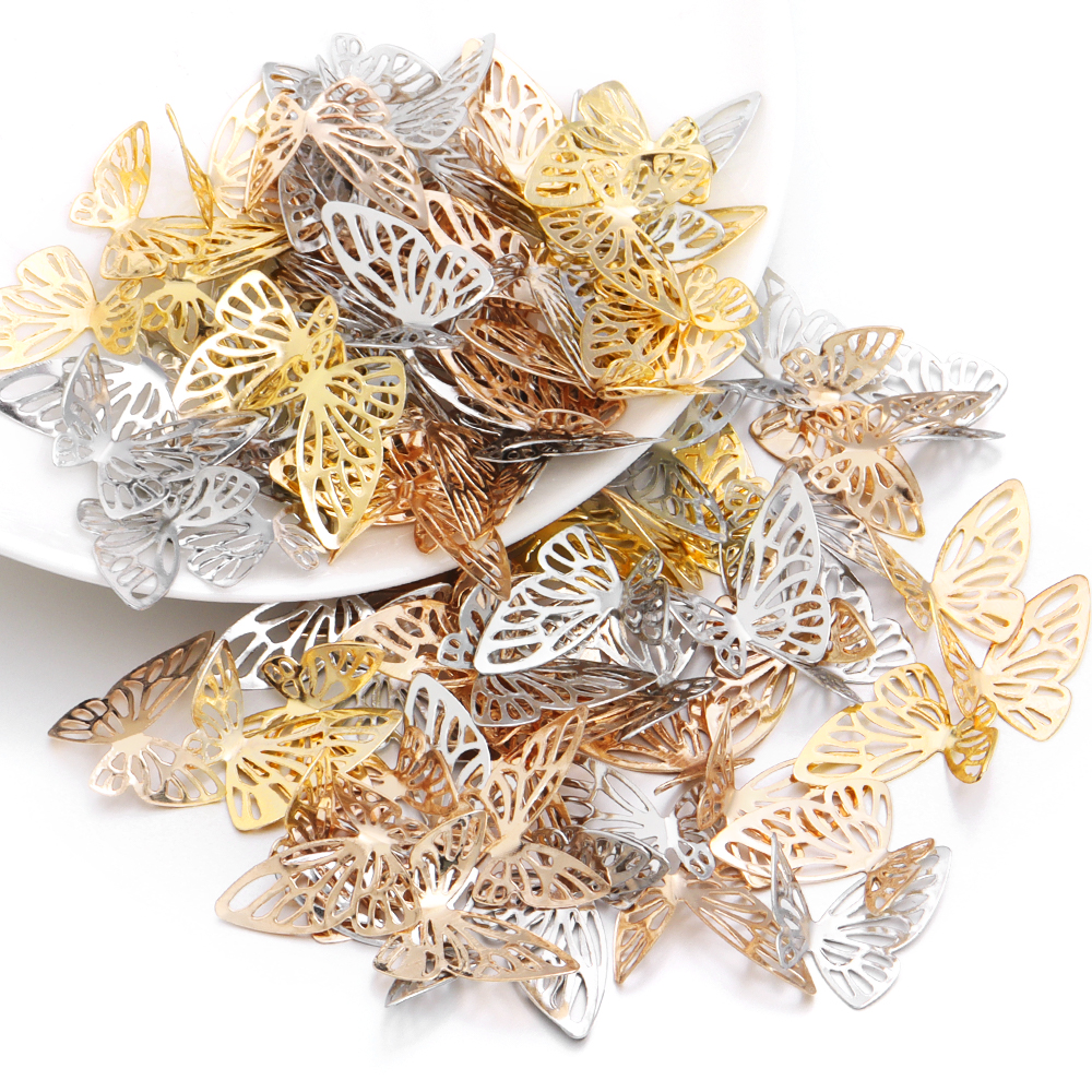 50-100pcs/lot 19x17mm Metal Ir - đánh giá và giá Art Craft Accessories