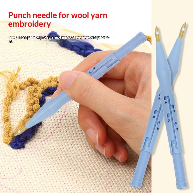 DIY Embroidery Kit Punch Needl - đánh giá và giá Punch Needle Kit