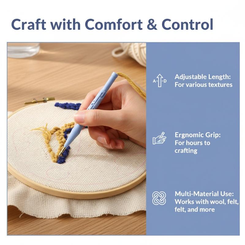 DIY Embroidery Kit Punch Needl - đánh giá và giá Punch Needle Kit
