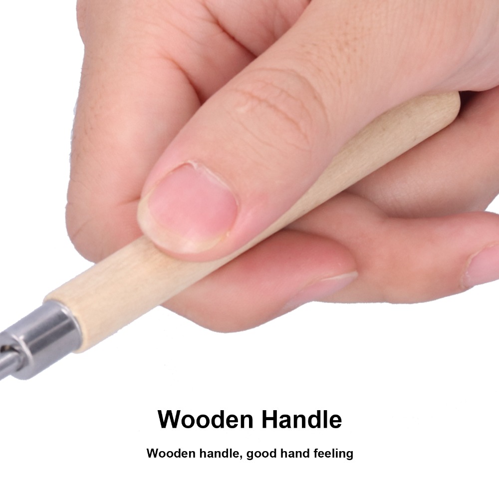 3PCS Wooden grip Painting Pale - đánh giá và giá Painting Knife Palette