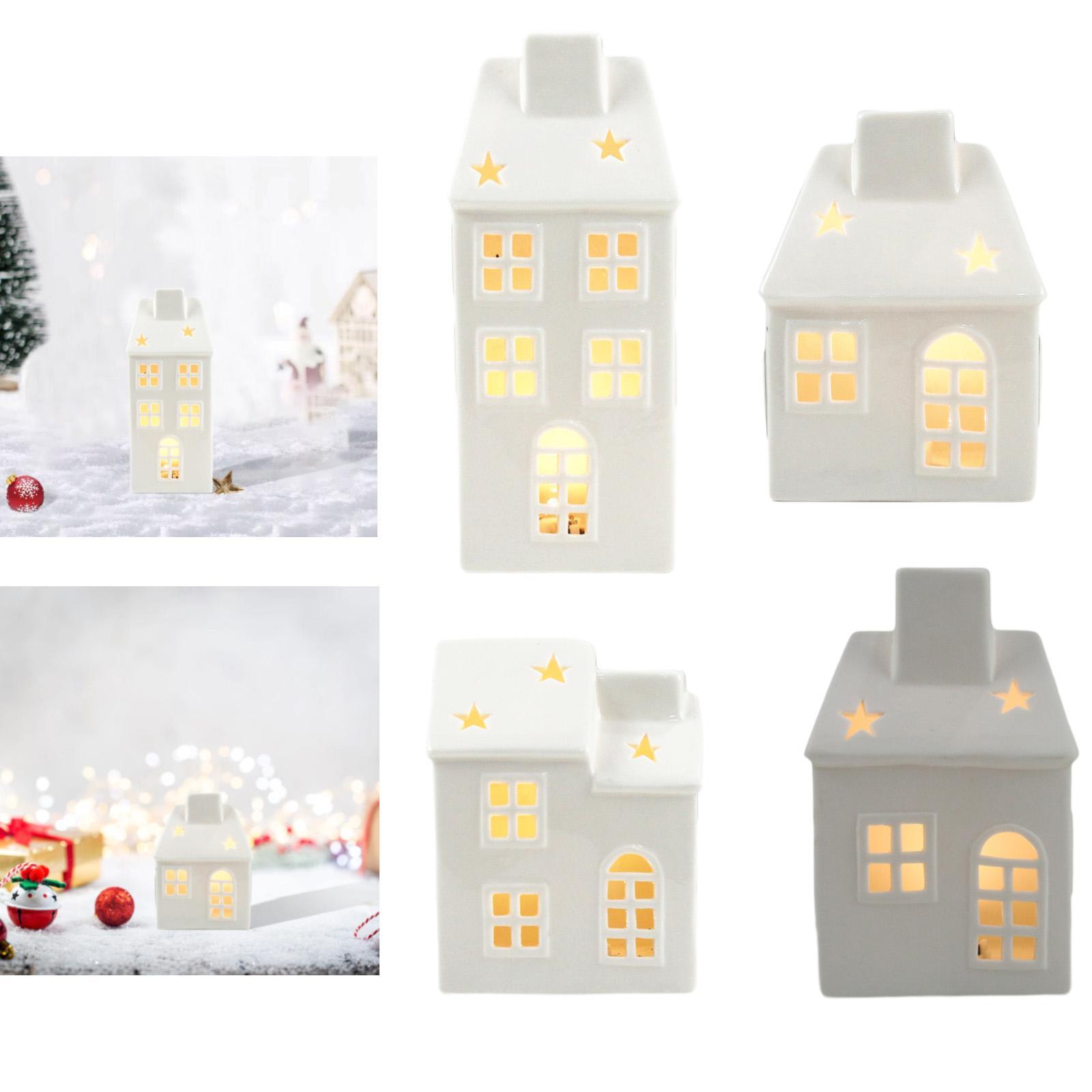 Ceramic Xmas House Bedroom Tab - đánh giá và giá Art Craft Furniture