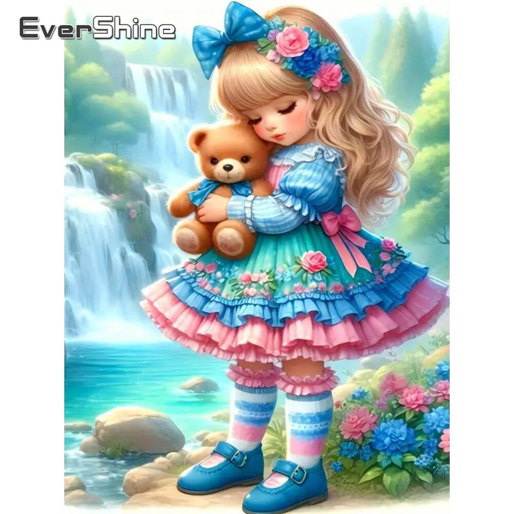 Evershine Diamond Painting Gir - đánh giá và giá Art Craft Hobbies
