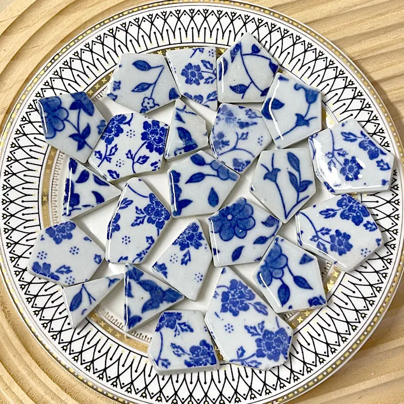 100g Oval Ceramic Mosaic Tiles - đánh giá và giá Art Craft Hobbies