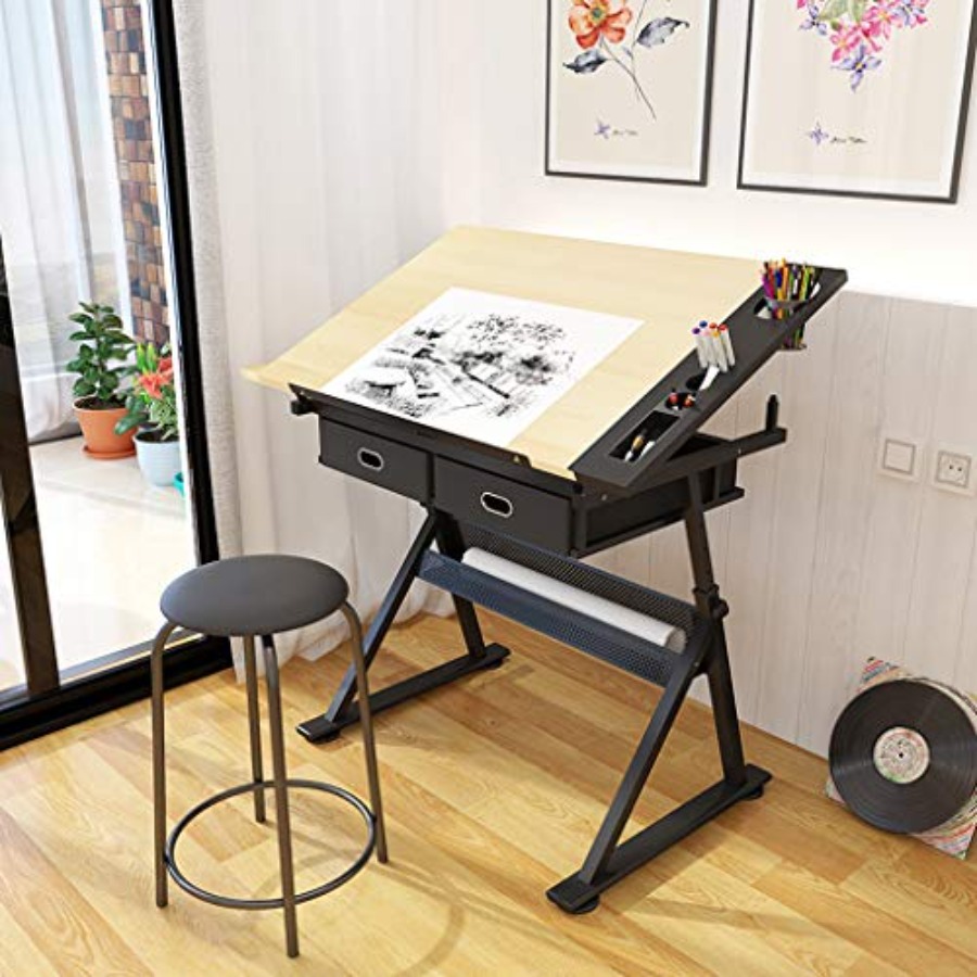 Drafting Table with Storage He - đánh giá và giá Art & Craft Teacher Vacancy