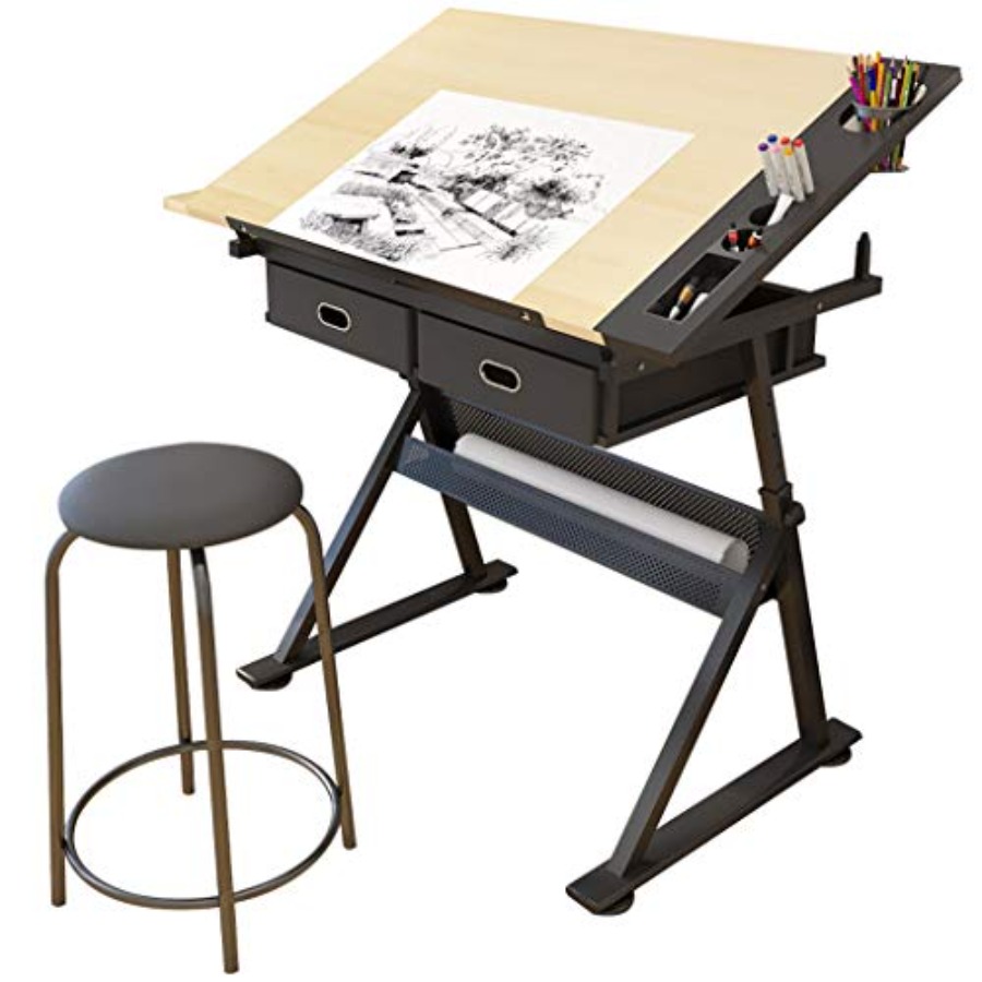 Drafting Table with Storage He - đánh giá và giá Art & Craft Teacher Vacancy