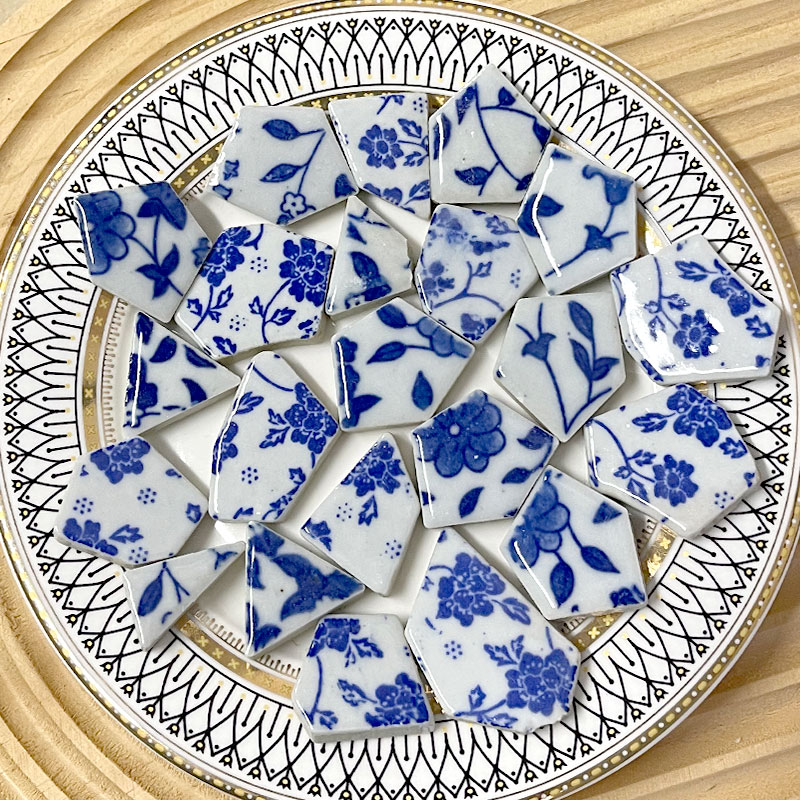 100g Oval Ceramic Mosaic Tiles - đánh giá và giá Art Craft Hobbies