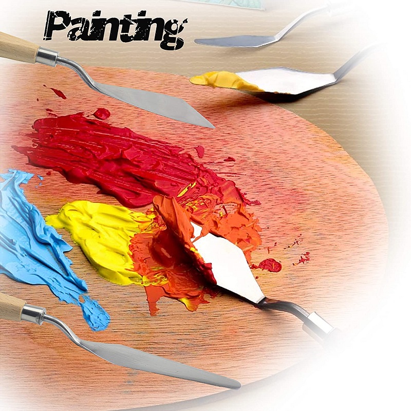 1-5 pcs Big Palette Knives for - đánh giá và giá Painting Knife Palette