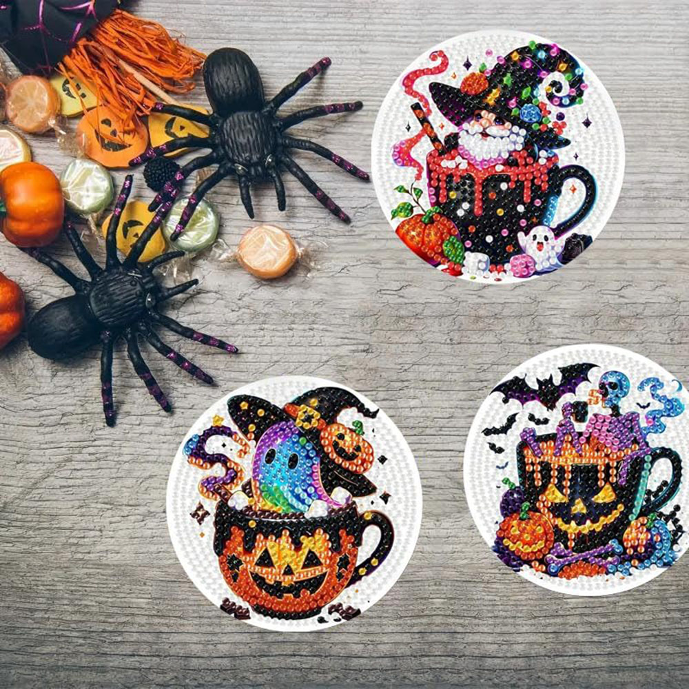 8PCS 5D Halloween Gnome Diamon - đánh giá và giá Art Craft For Adults