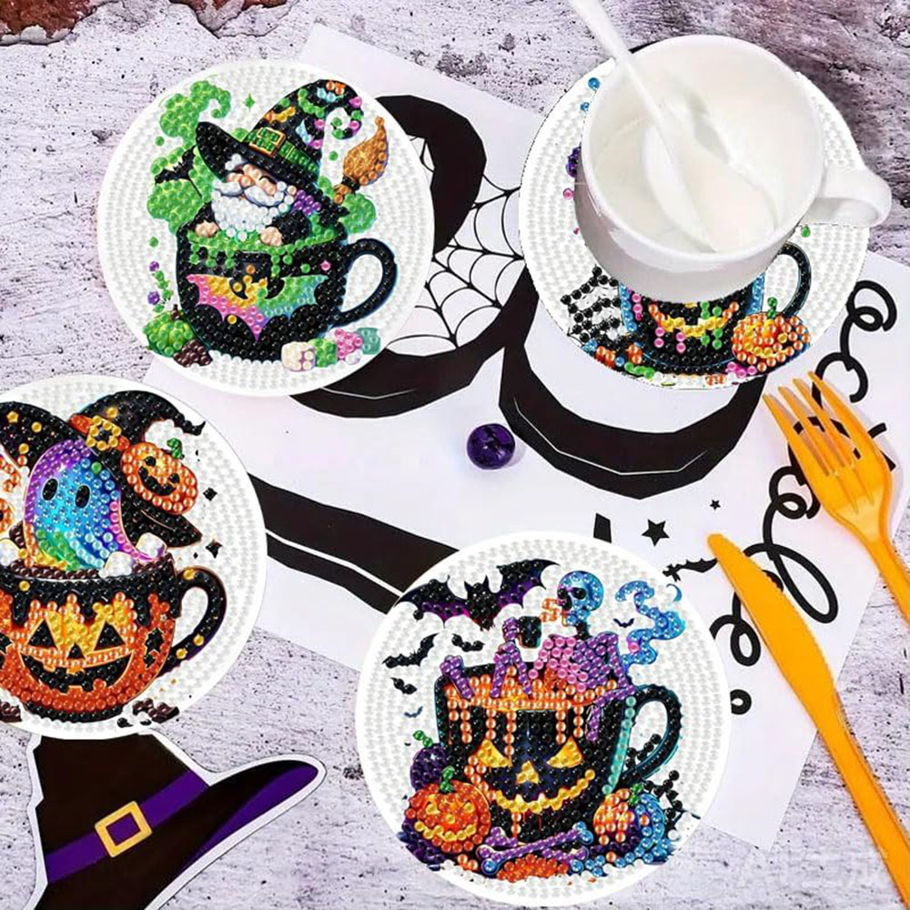 8PCS 5D Halloween Gnome Diamon - đánh giá và giá Art Craft For Adults