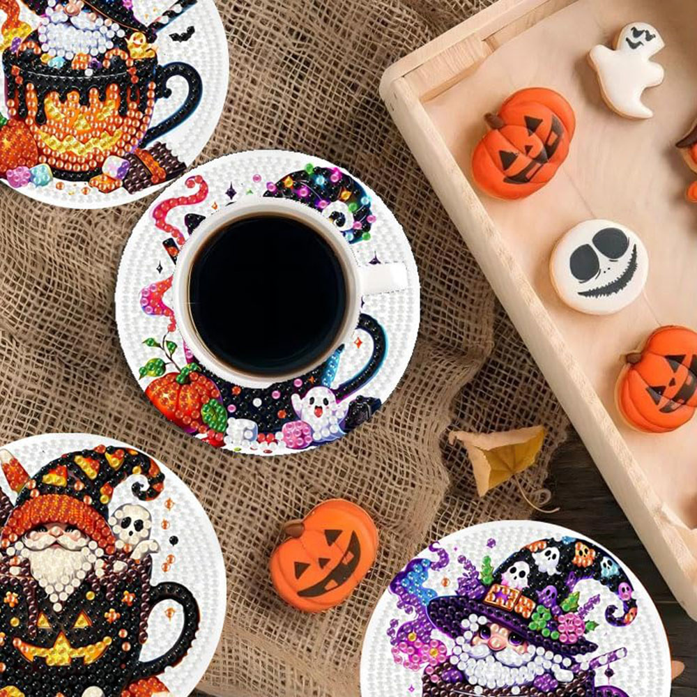 8PCS 5D Halloween Gnome Diamon - đánh giá và giá Art Craft For Adults