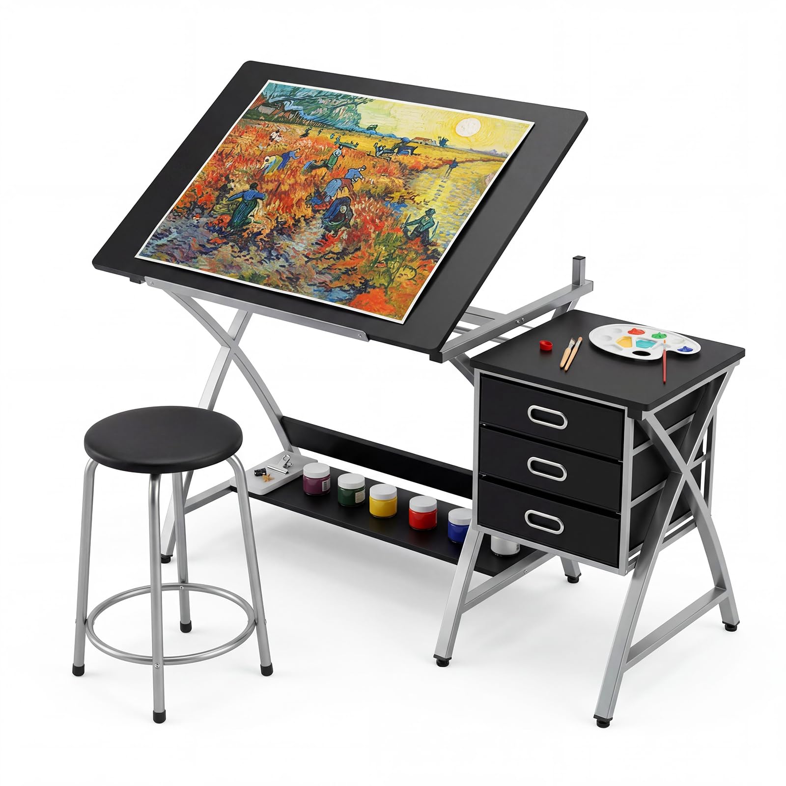 Tabletop Adjustable Drafting T - đánh giá và giá Art & Craft Teacher Vacancy