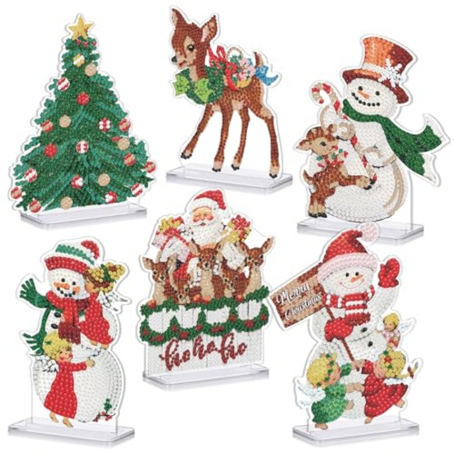 6 Pcs Diamond Painting Desktop - đánh giá và giá Diamond Painting Kit