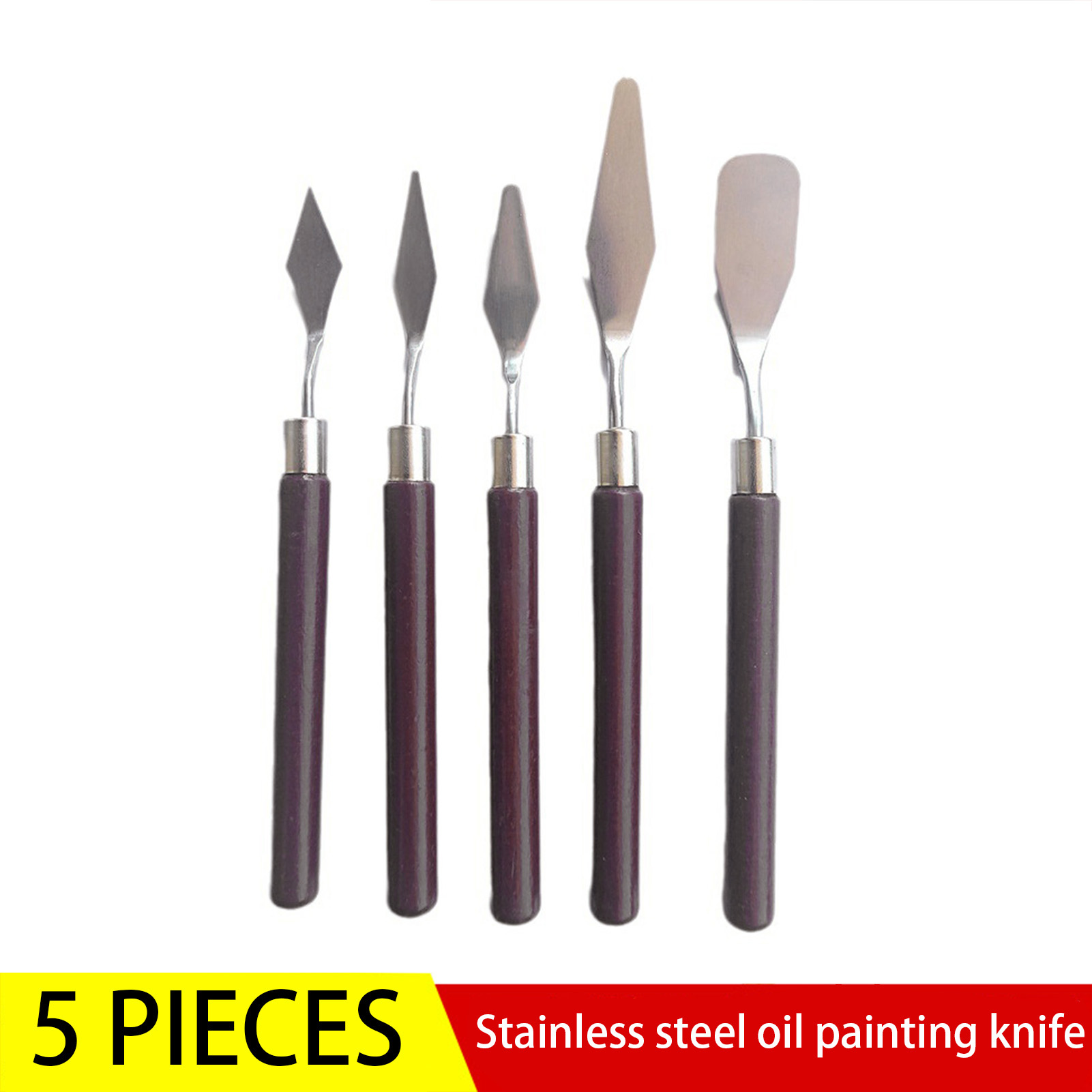 Stainless Steel Metal Spatula  - đánh giá và giá Painting Knife Palette