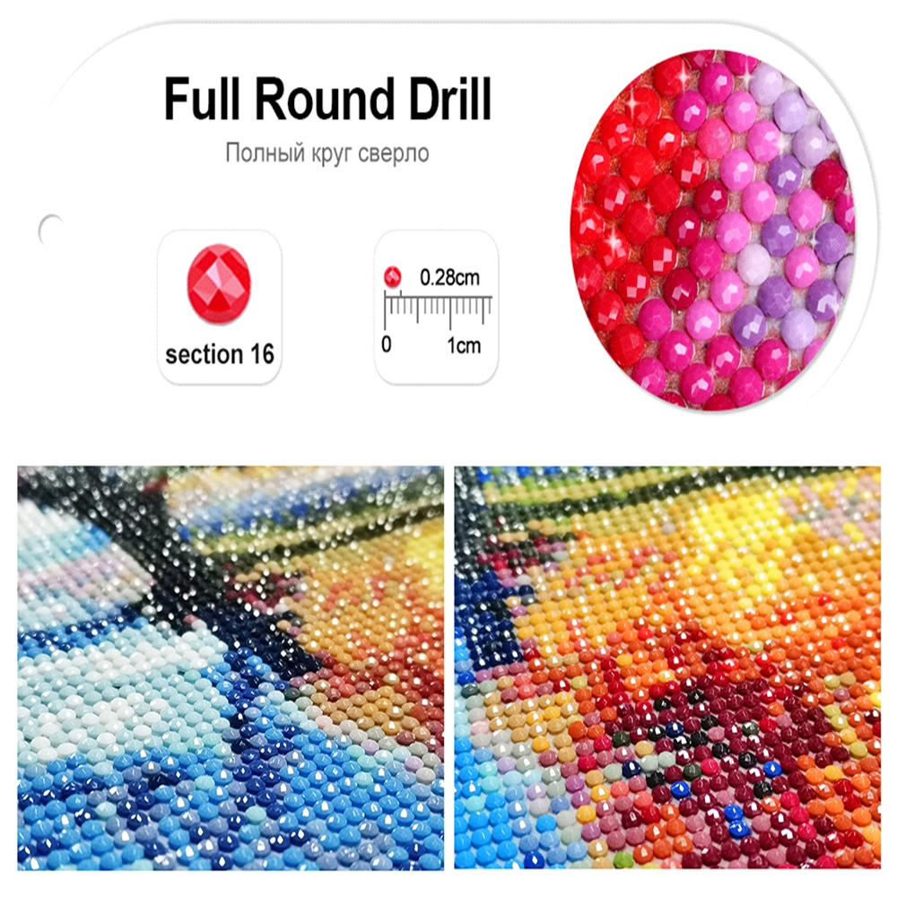5D DIY Diamond Painting Gratef - đánh giá và giá Art Craft Hobbies