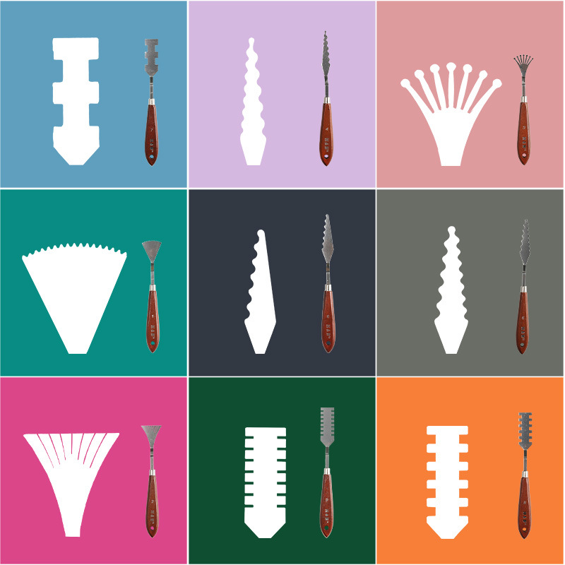 Creative Painting Palette Knif - đánh giá và giá Painting Knife Palette