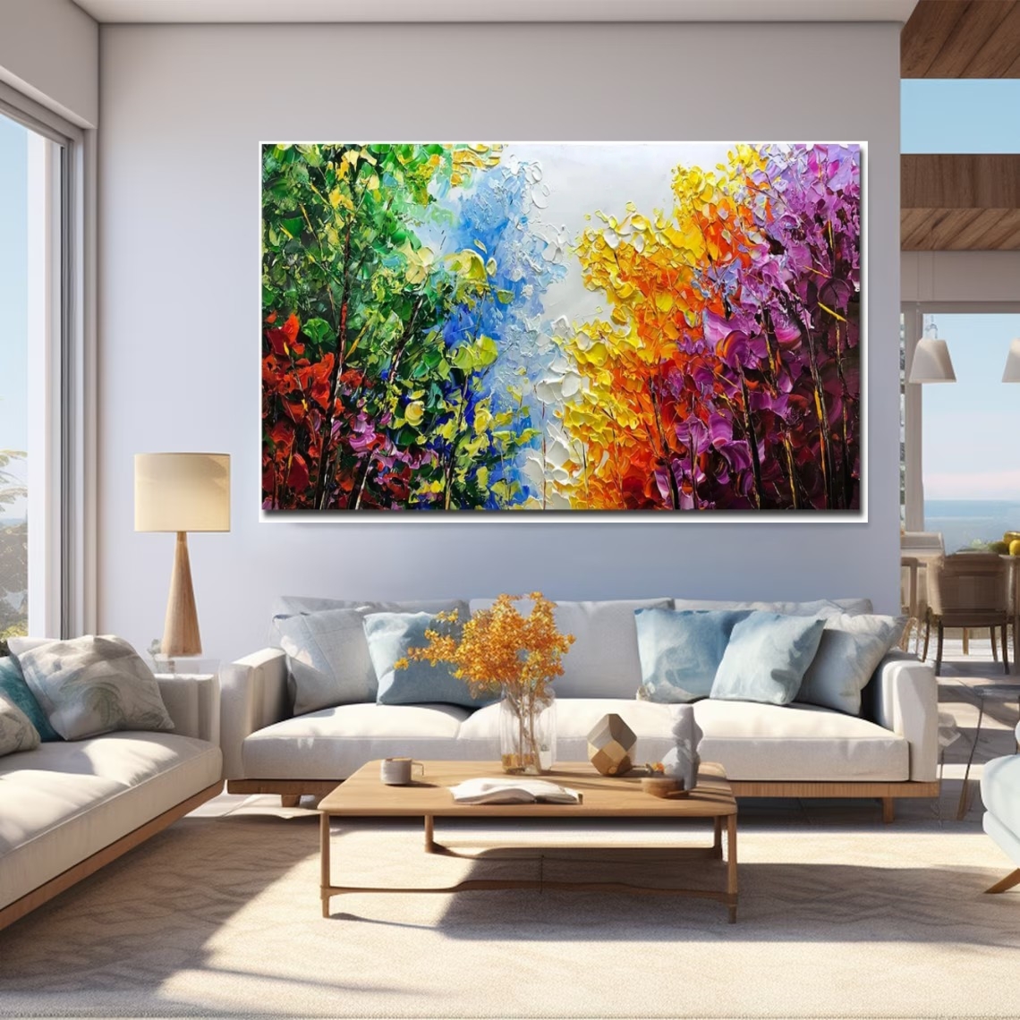 Modern Abstract Oil Painting o - đánh giá và giá Painting Knife Palette