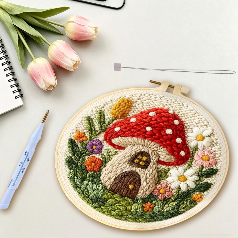 GATYZTORY Funny Diy Punch Need - đánh giá và giá Punch Needle Kit
