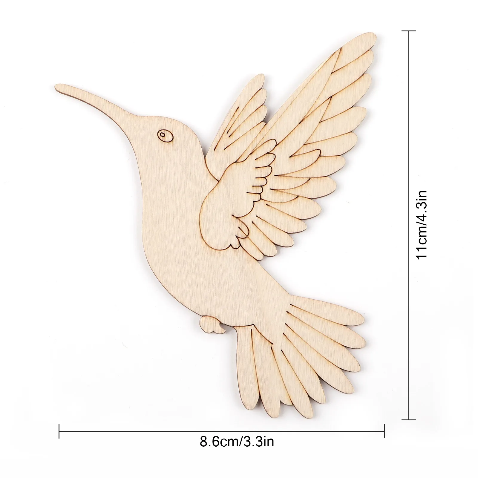 10pcs Unfinished Wood Animal B - đánh giá và giá Art & Craft Teacher Vacancy