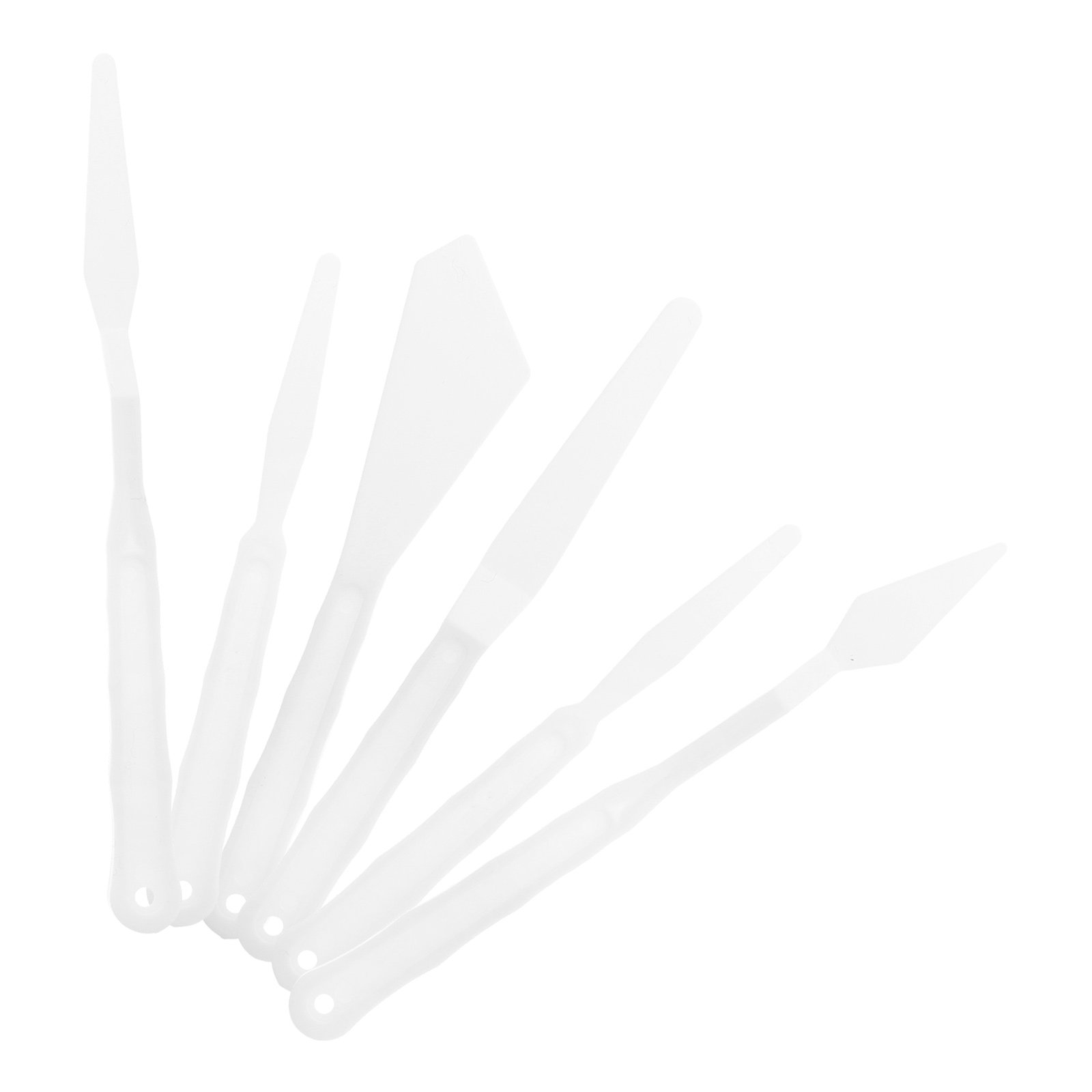 1Set Plastic Palette Knife Set - đánh giá và giá Painting Knife Palette