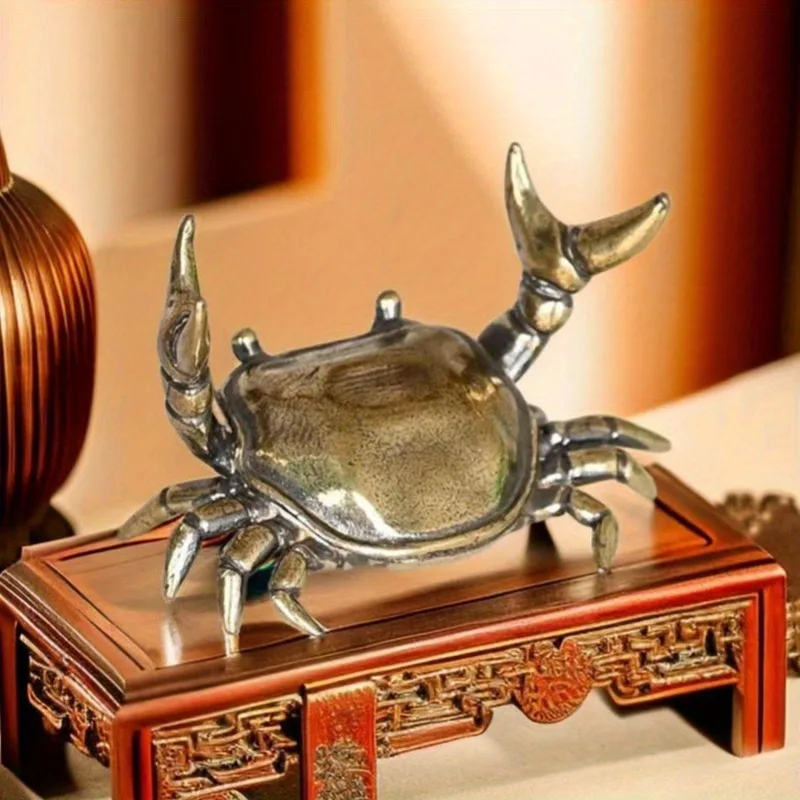 Brass Crab Sculpture Weightlif - đánh giá và giá Art Craft Furniture