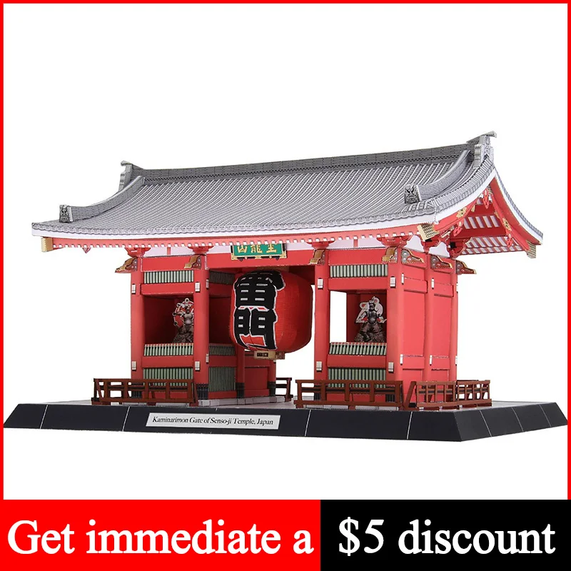 Japan Kaminarimon Gate of Sens - đánh giá và giá Art Craft Building