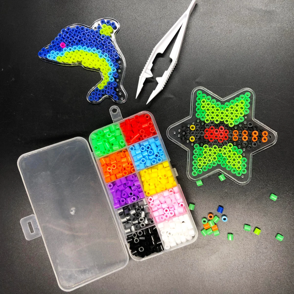 Fuse Beads Kit 900Pcs 10 Color - đánh giá và giá Art Craft Class