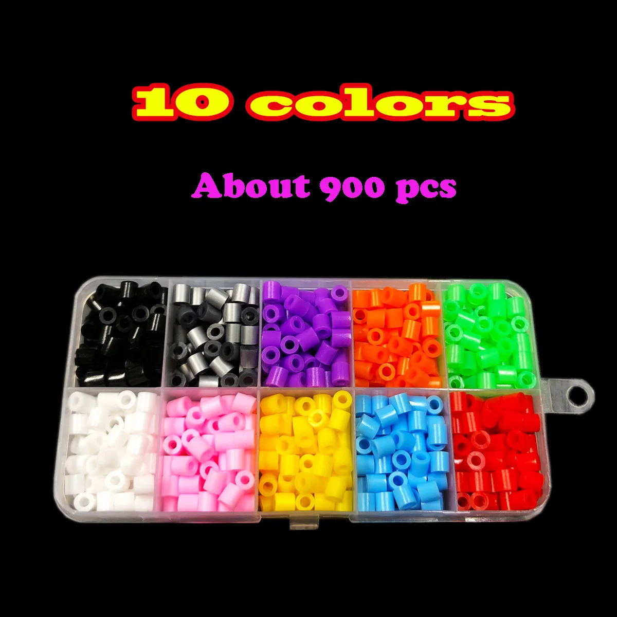 Fuse Beads Kit 900Pcs 10 Color - đánh giá và giá Art Craft Class