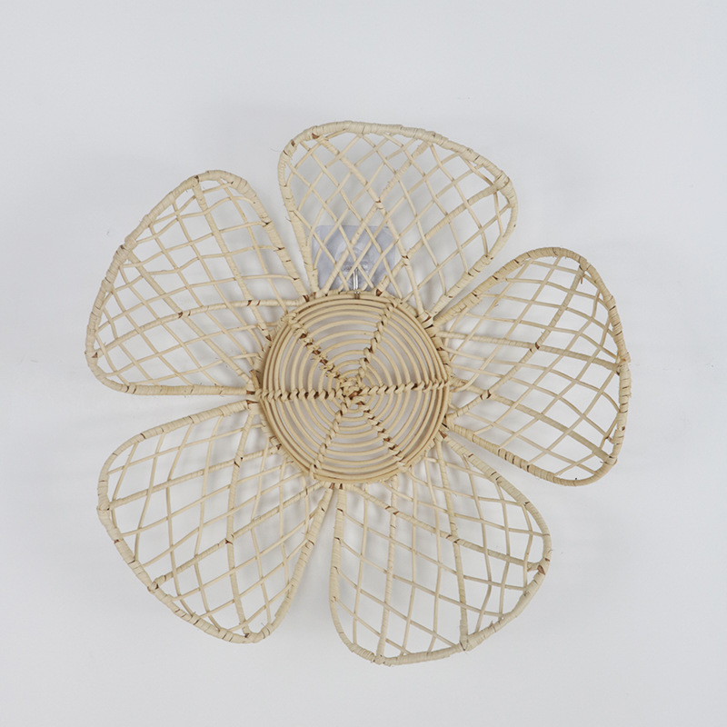 INS Nordic Woven Rattan Flower - đánh giá và giá Art Craft Furniture