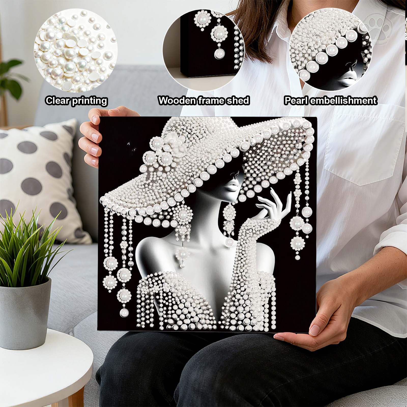 DIY Ladies Pearl Diamond Paint - đánh giá và giá Art Craft For Adults