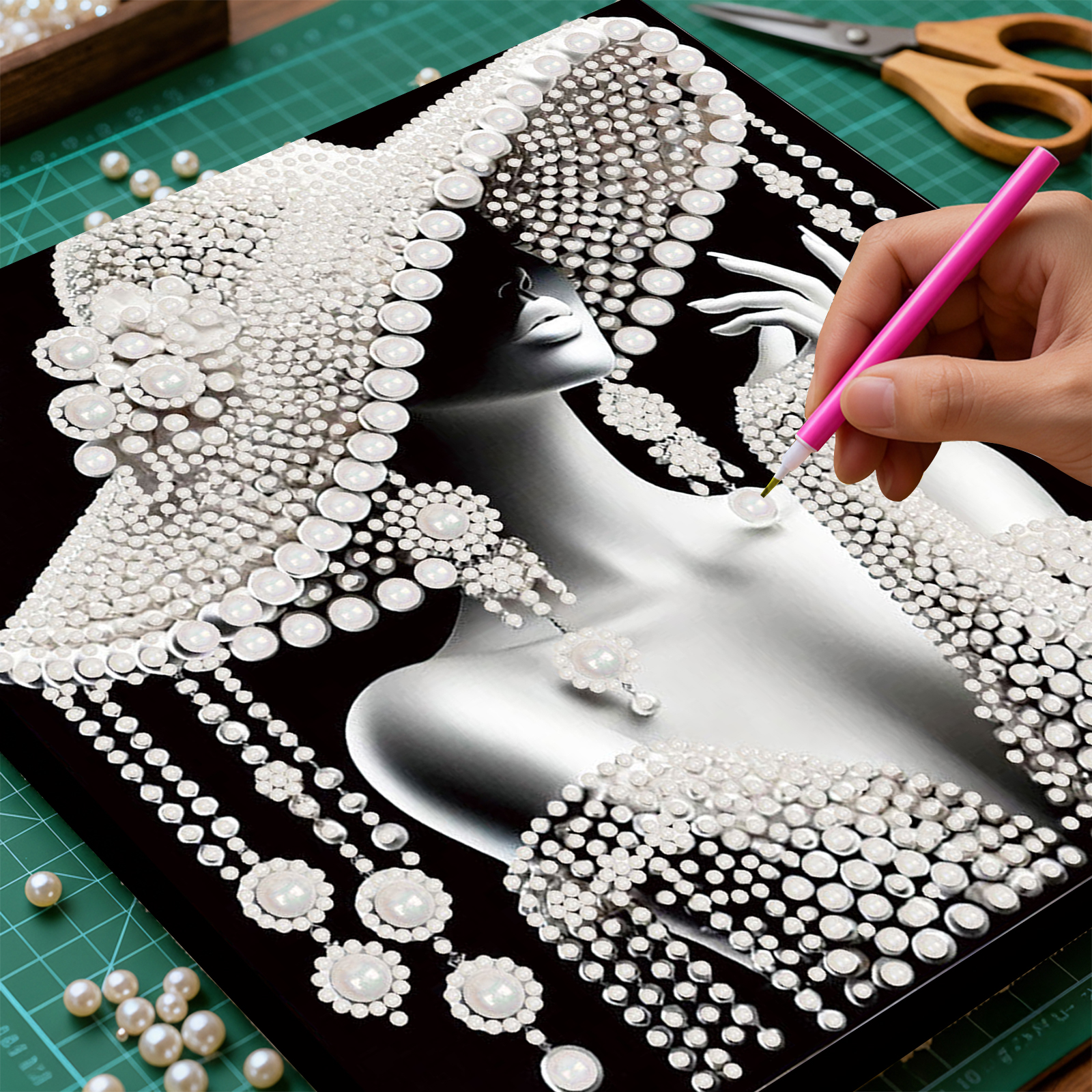 DIY Ladies Pearl Diamond Paint - đánh giá và giá Art Craft For Adults
