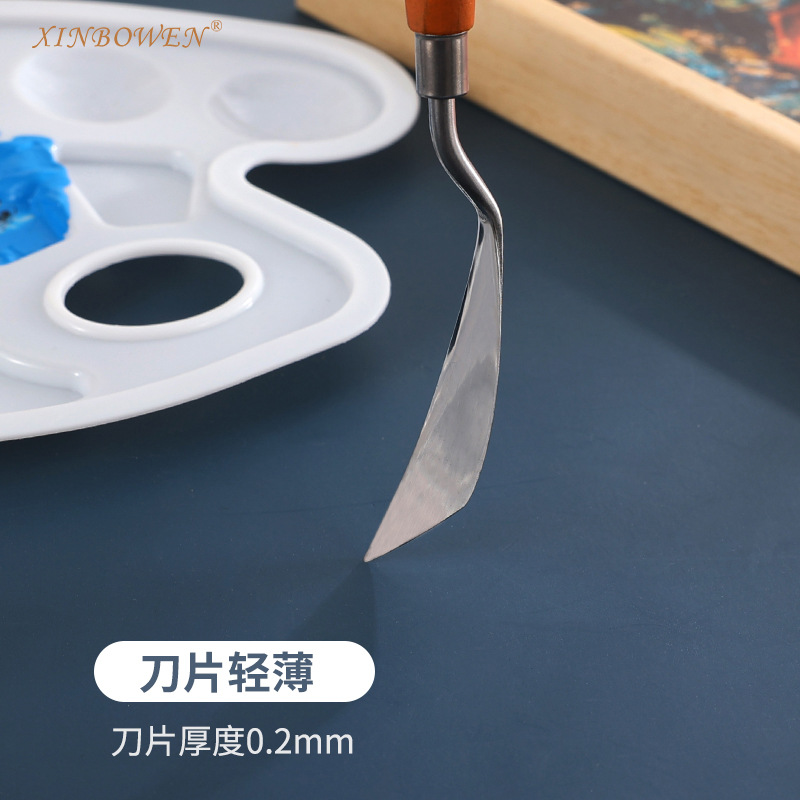 3 Pieces Palette Knife Set Sta - đánh giá và giá Painting Knife Palette