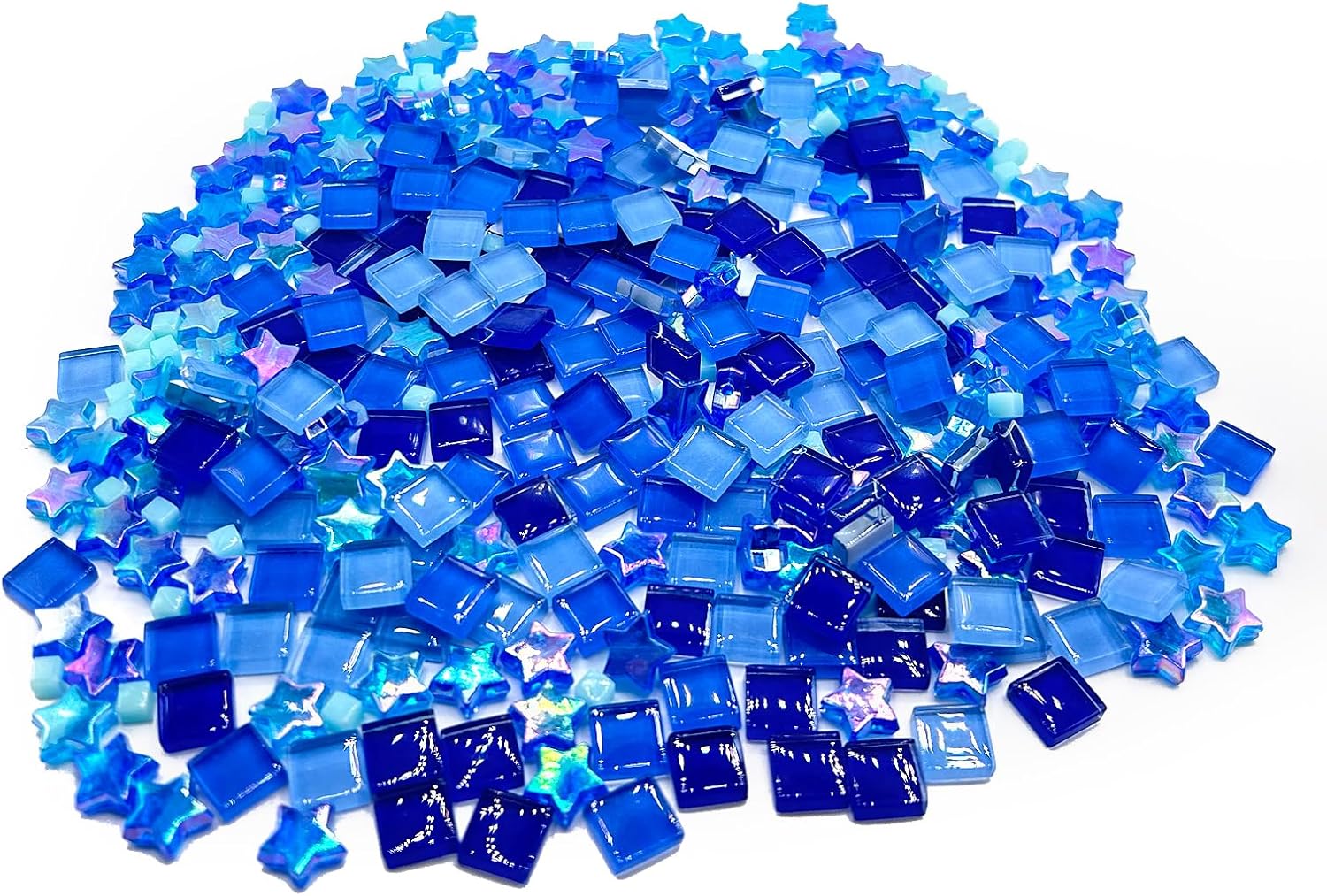 2oz/56G Small Glass Tiles for  - đánh giá và giá Art Craft Hobbies