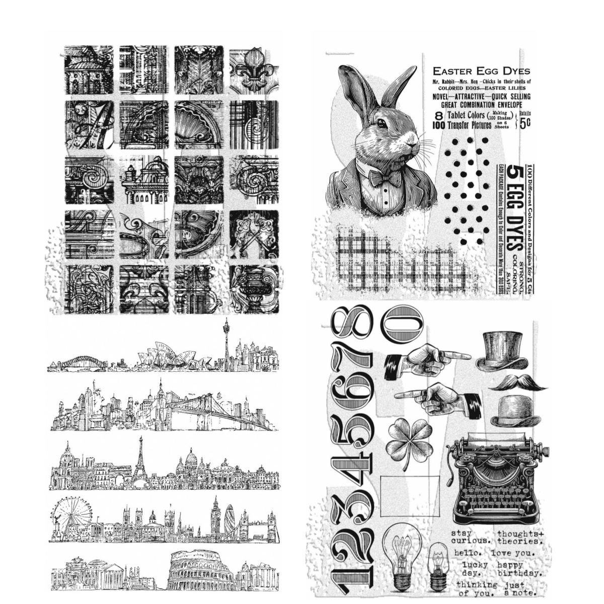 2024 New Rabbit Building Clear - đánh giá và giá Art Craft Building