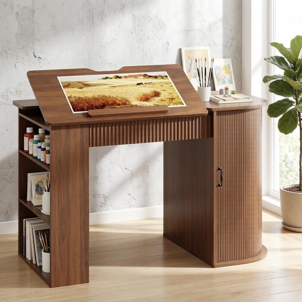 Drafting Table with Storage Ca - đánh giá và giá Art & Craft Teacher Vacancy