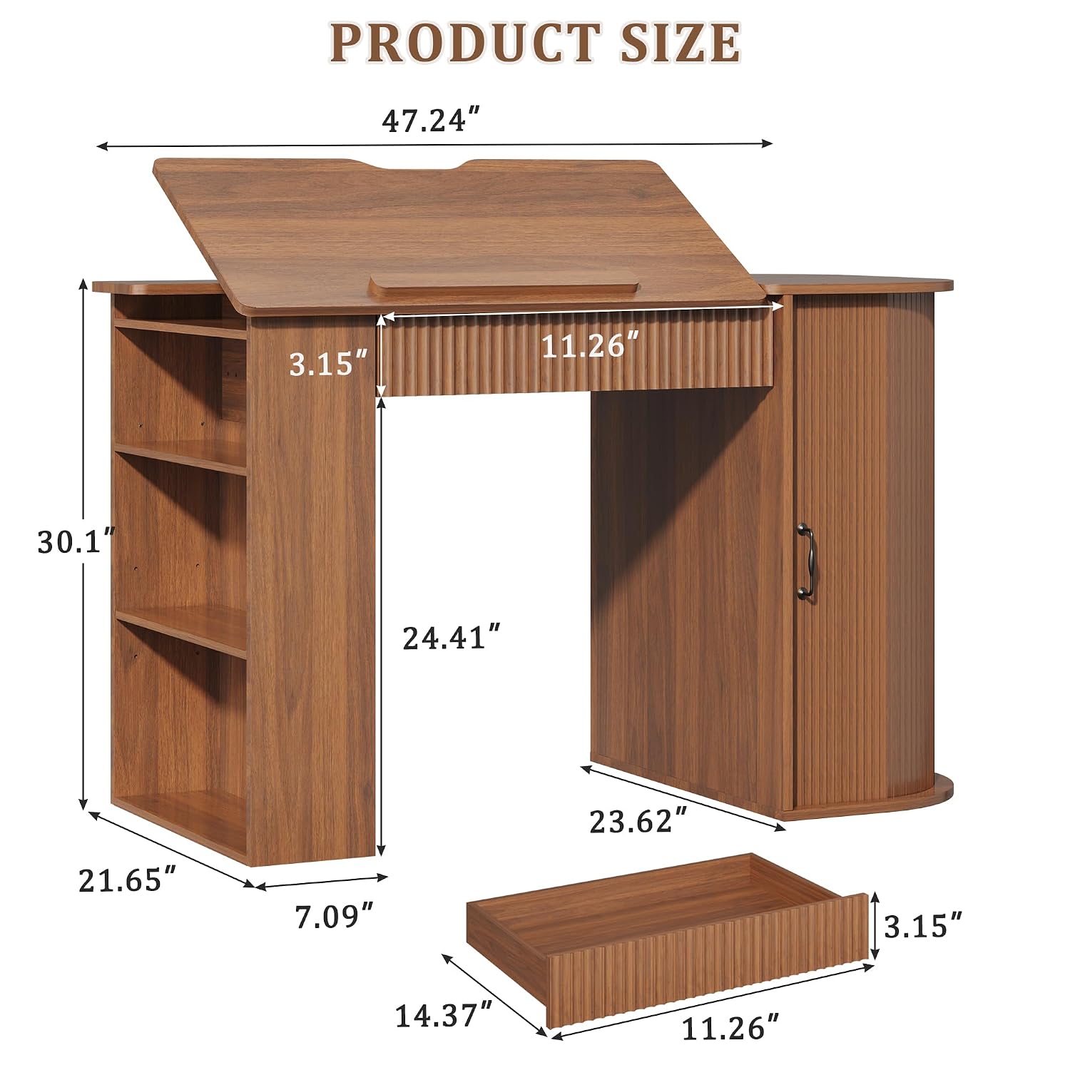 Drafting Table with Storage Ca - đánh giá và giá Art & Craft Teacher Vacancy